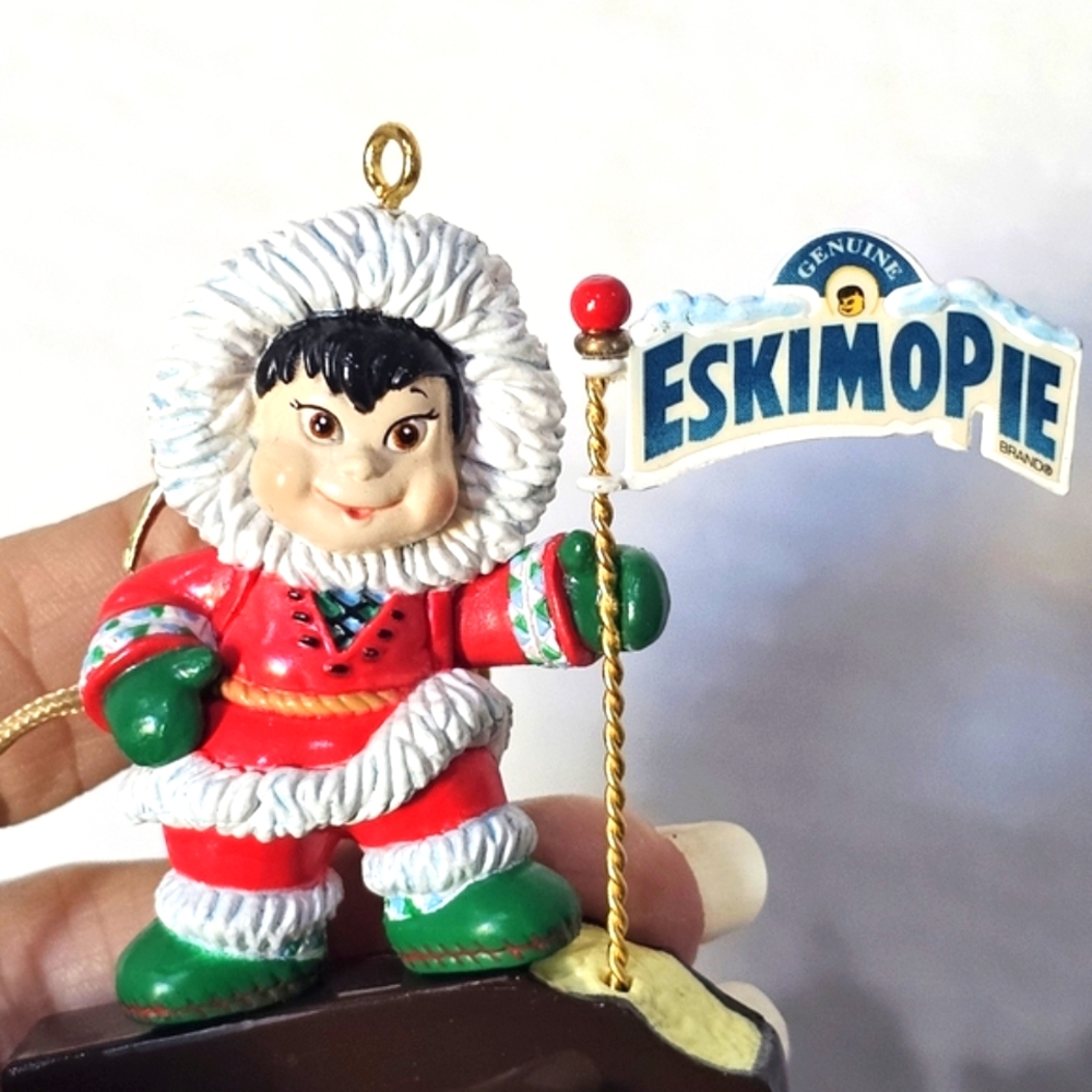 Carlton Cards Christmas Ornament Heirloom Collection Eskimo Explorer Eskimo Pie